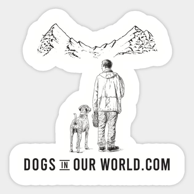 DIOW Hand Drawn Sticker by Dogs in Our World